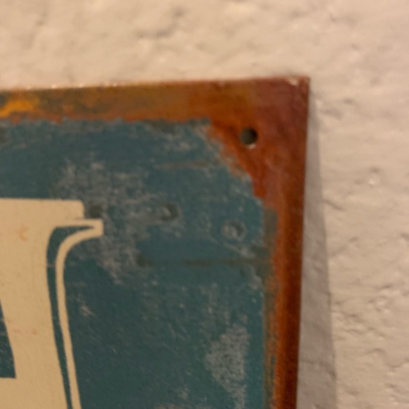 Schonberg Vintage Metal Beach Sign Art - Picture 4 of 8